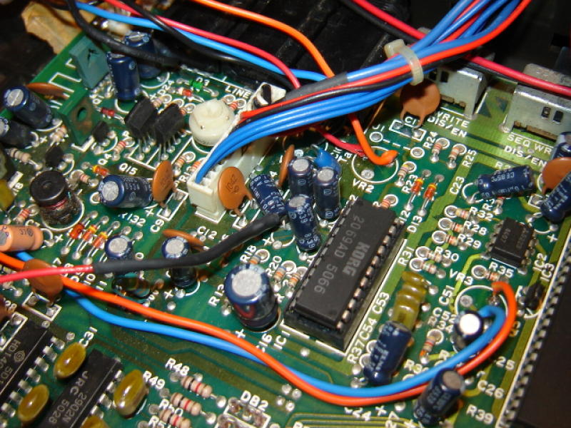 C103 capacitor desoldered for 12/24dB