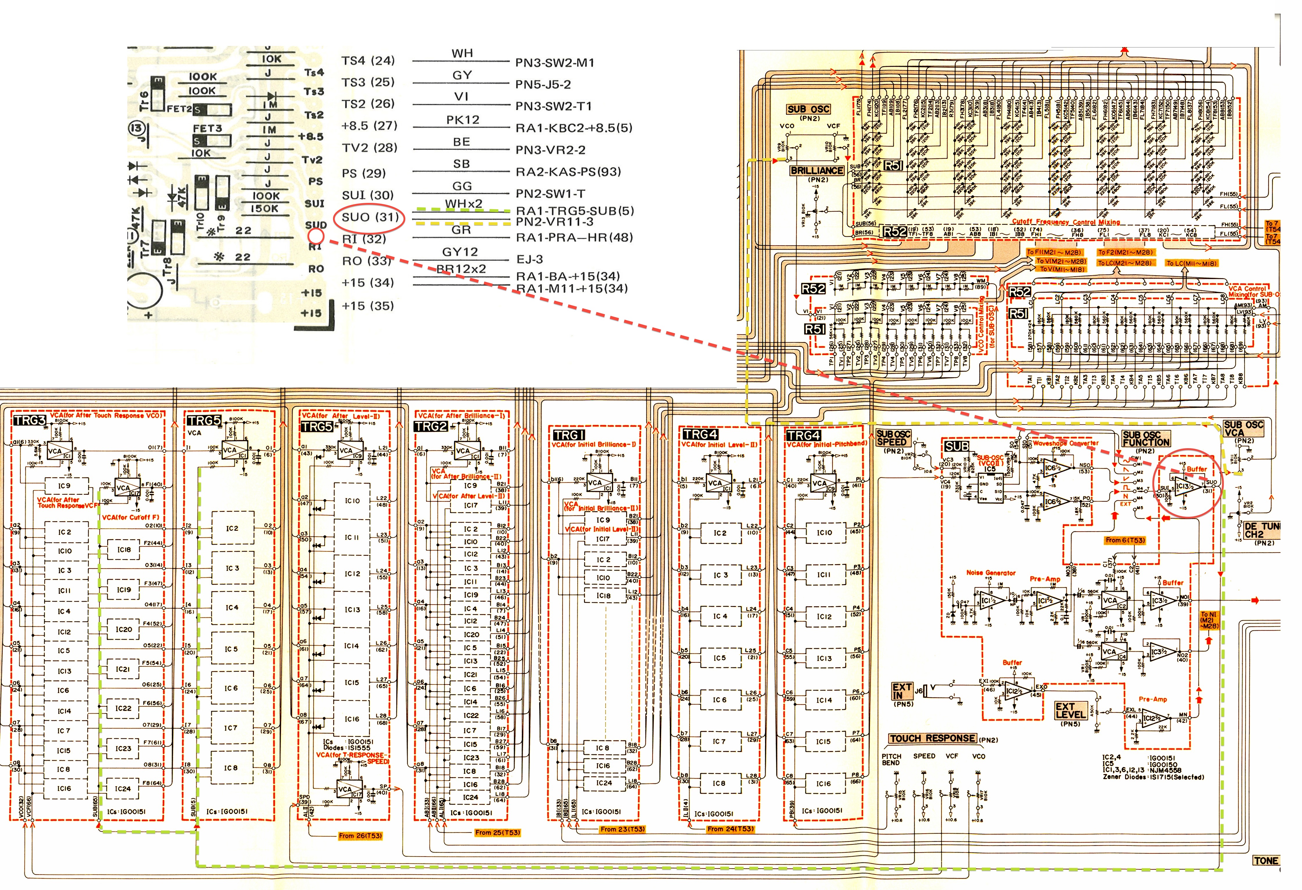 trace sub - cs80_foldout_schematic