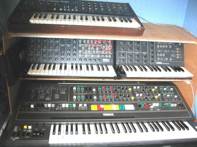 CS80 #1585 and custom stand...